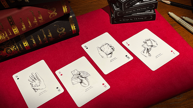 Artist Hand Playing Cards - Brown Bear Magic Shop