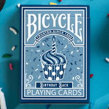 Bicycle Birthday Backs Playing Cards - Brown Bear Magic Shop