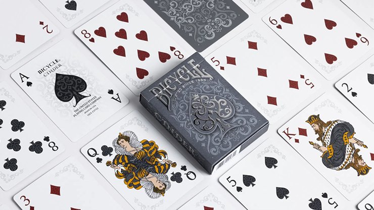 Bicycle Cinder Playing Cards by US Playing Card - Brown Bear Magic Shop