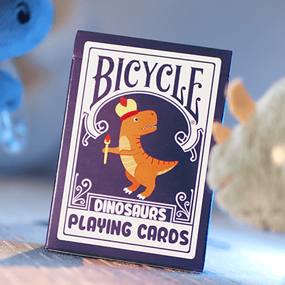 Bicycle Dinosaurs Playing Cards - Brown Bear Magic Shop