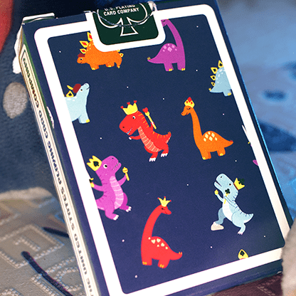Bicycle Dinosaurs Playing Cards - Brown Bear Magic Shop