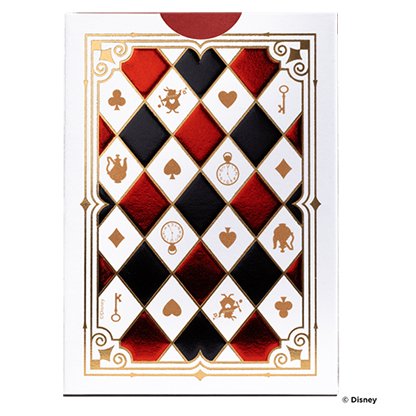 Bicycle Disney Alice in Wonderland Playing Cards by US Playing Card Co - Brown Bear Magic Shop