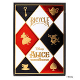 Bicycle Disney Alice in Wonderland Playing Cards by US Playing Card Co - Brown Bear Magic Shop