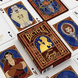 Bicycle Disney Beauty and the Beast by US Playing Card Co - Brown Bear Magic Shop