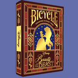 Bicycle Disney Beauty and the Beast by US Playing Card Co - Brown Bear Magic Shop