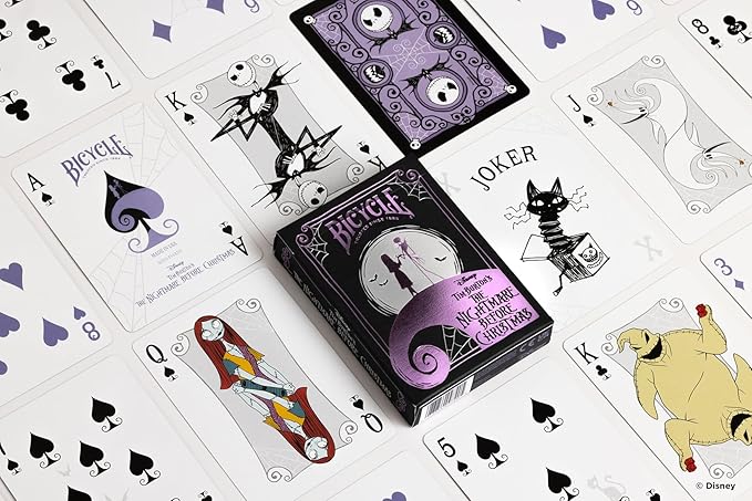 Bicycle Disney Nightmare Before Christmas Playing Cards by US Playing Card Co - Brown Bear Magic Shop