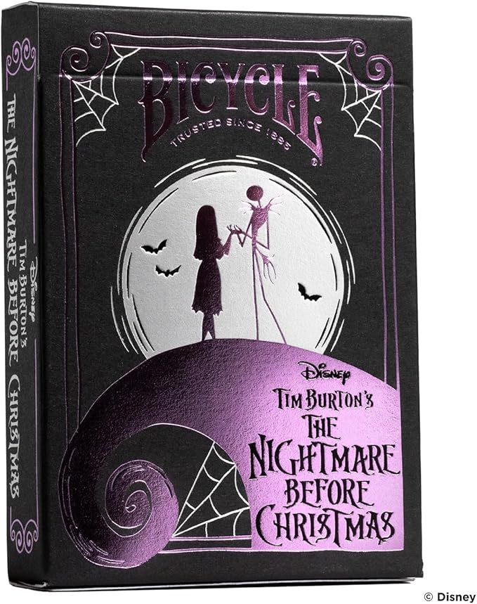 Bicycle Disney Nightmare Before Christmas Playing Cards by US Playing Card Co - Brown Bear Magic Shop
