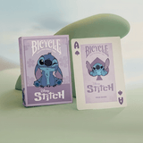 Bicycle Disney Stitch (Purple) Playing Cards by US Playing Card Co - Brown Bear Magic Shop