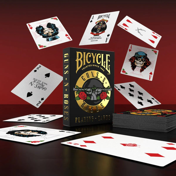 Bicycle Guns N' Roses by US Playing Card - Brown Bear Magic Shop