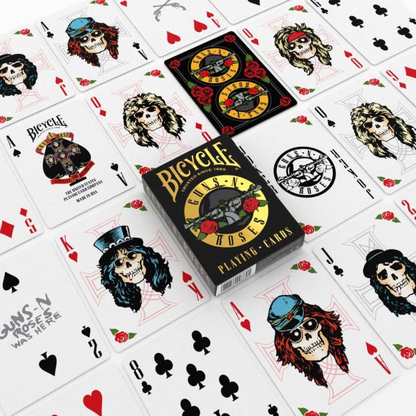 Bicycle Guns N' Roses by US Playing Card - Brown Bear Magic Shop