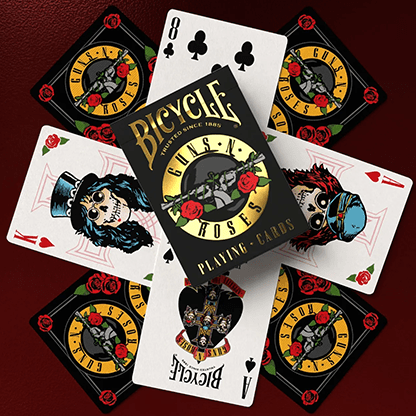 Bicycle Guns N' Roses by US Playing Card - Brown Bear Magic Shop