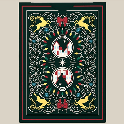 Bicycle Home for the Holidays Playing Cards by US Playing Cards - Brown Bear Magic Shop
