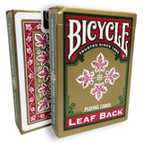 Bicycle Leaf Back Deck by Gambler's Warehouse