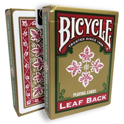 Bicycle Leaf Back Deck by Gambler's Warehouse