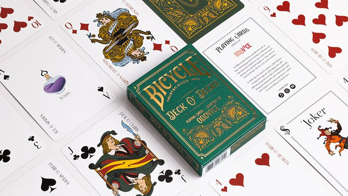 Bicycle Oddvice Deck O' Decks Playing Cards by US Playing Card Co - Main Image
