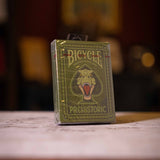 Bicycle Prehistoric Playing Cards - Brown Bear Magic Shop