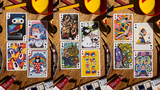 Bicycle Sari Sari (Code Red Edition) Playing Cards - Brown Bear Magic Shop