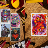 Bicycle Sari Sari (Code Red Edition) Playing Cards - Brown Bear Magic Shop