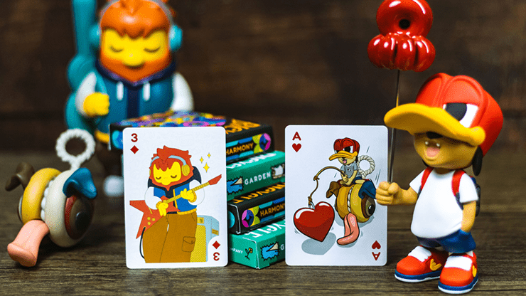 Bicycle Sari Sari (Garden Edition) Playing Cards - Brown Bear Magic Shop