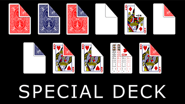 Bicycle Special Deck Playing Cards (plus 11 Online Effects) - Brown Bear Magic Shop