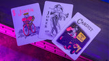 Bicycle Star-Fire Pink Neon Playing Cards - Brown Bear Magic Shop
