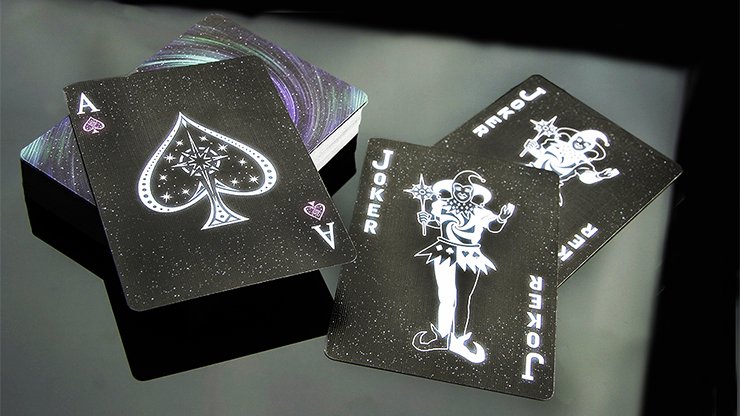 Bicycle Starlight Black Hole Playing Cards Collectable Playing Cards - Brown Bear Magic Shop