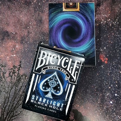 Bicycle Starlight Black Hole Playing Cards Collectable Playing Cards - Brown Bear Magic Shop