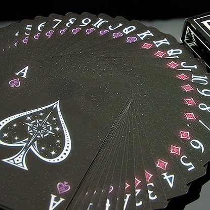 Bicycle Starlight Black Hole Playing Cards Collectable Playing Cards - Brown Bear Magic Shop