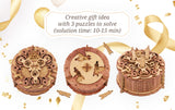 Birthday Cake Gift Puzzle Box