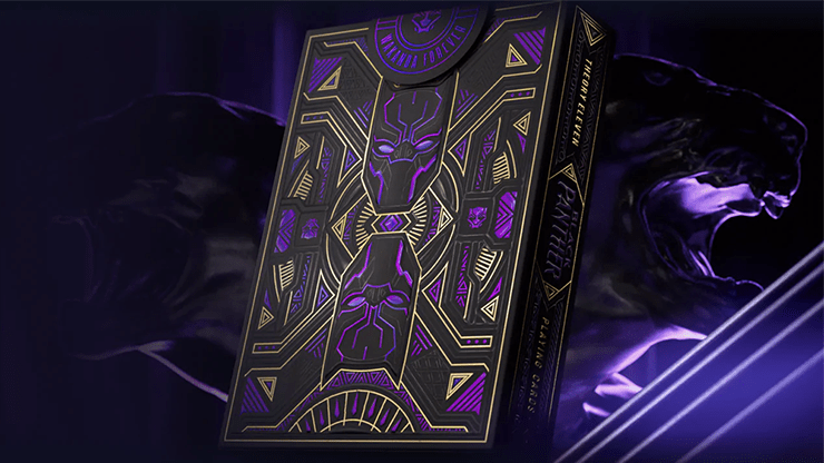 Black Panther Playing Cards by theory11 - Brown Bear Magic Shop