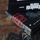 Black Requiem Playing Cards - Brown Bear Magic Shop