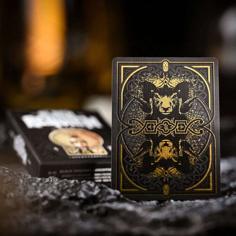 Black Requiem Playing Cards - Brown Bear Magic Shop