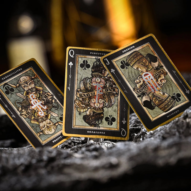 Black Requiem Playing Cards - Brown Bear Magic Shop