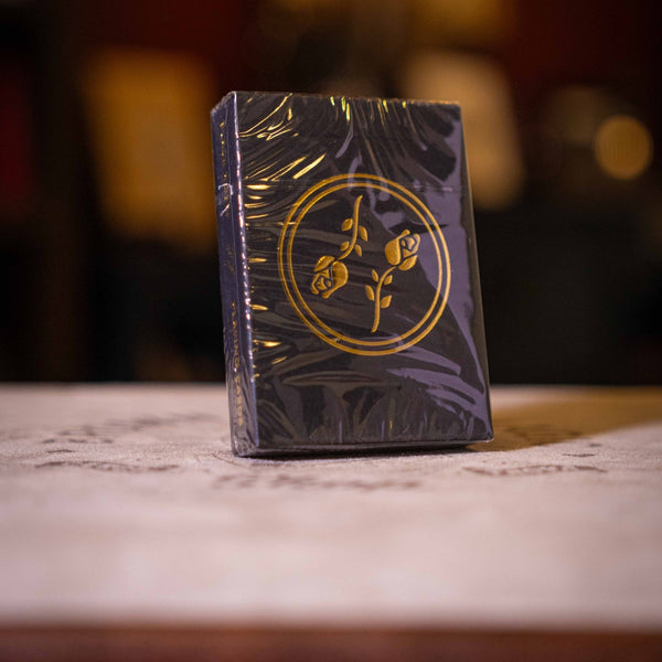 Black Roses 10 Year Anniversary Playing Cards - Brown Bear Magic Shop