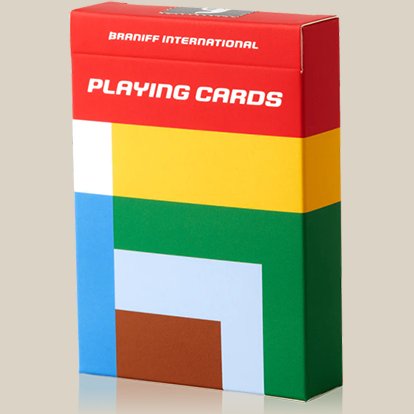 Braniff Playing Cards by Art of Play