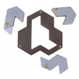 Cast Hexagon by Hanayama - Brown Bear Magic Shop