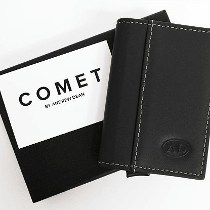 Comet Brown Leather Gold Shell by Andrew Dean