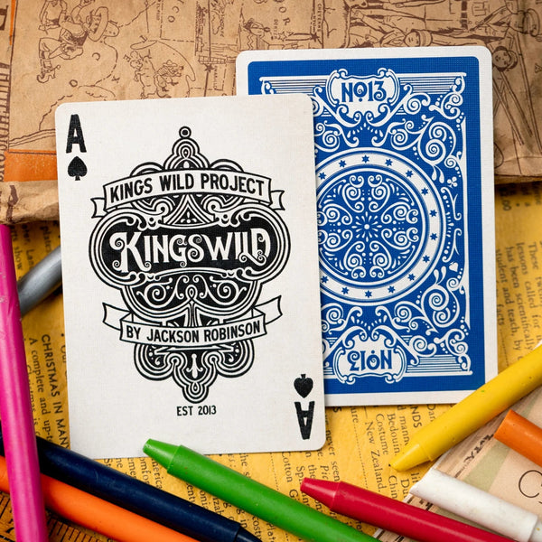 Crayon Playing Cards by Kings Wild Project - Brown Bear Magic Shop
