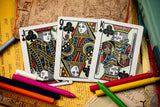 Crayon Playing Cards by Kings Wild Project - Brown Bear Magic Shop