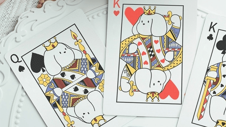 Diary of Kitten and Puppy - Puppy Pink Edition Playing Cards - Brown Bear Magic Shop