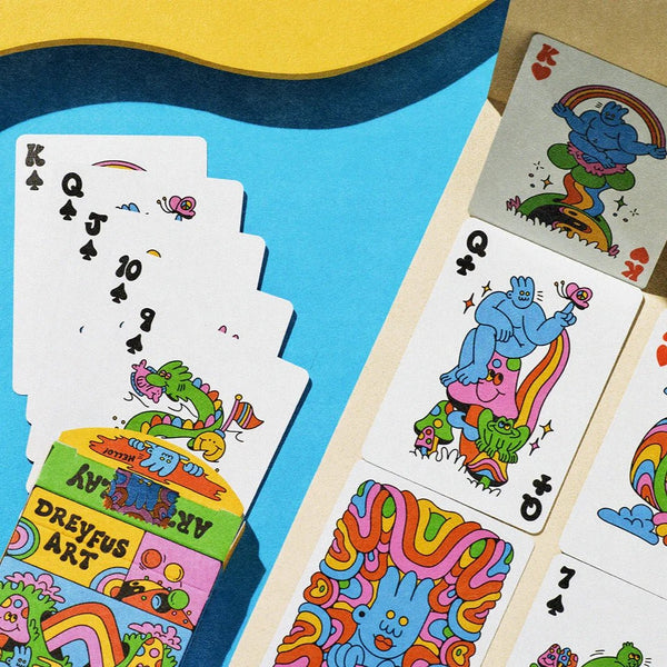 DREYFUS PLAYING CARDS - Brown Bear Magic Shop