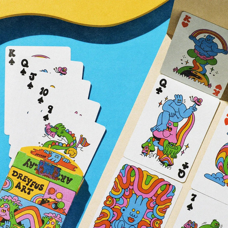 DREYFUS PLAYING CARDS - Brown Bear Magic Shop