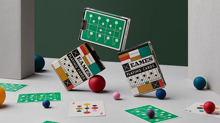 Eames "Hang-It-All" Playing Cards - Brown Bear Magic Shop