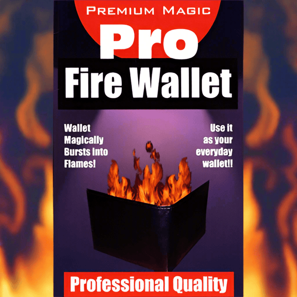 Fire Wallet by Premium Magic - Brown Bear Magic Shop