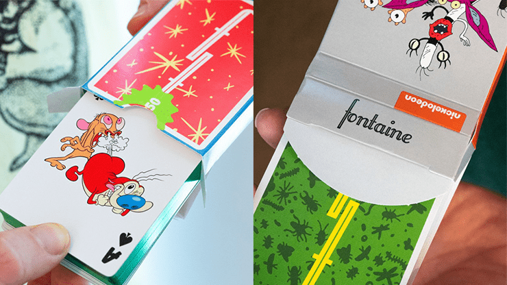 Fontaine Nickelodeon Blind Pack Playing Cards - Brown Bear Magic Shop