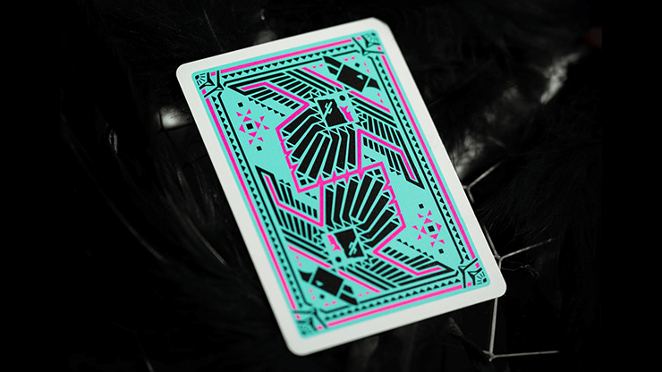 FULTON'S THUNDERBIRD ROOM TURQUOISE EDITION PLAYING CARDS - Brown Bear Magic Shop