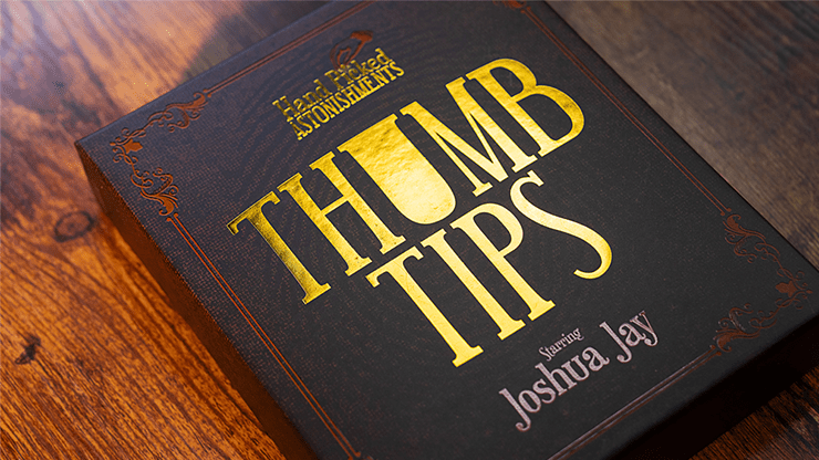 Hand Picked Astonishments THUMB TIPS with Joshua Jay by Murphy's Magic - Brown Bear Magic Shop