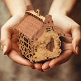 "Happy New Year" Box - Wooden kit - Brown Bear Magic Shop