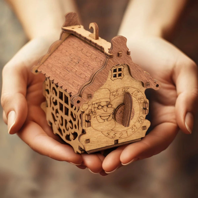 "Happy New Year" Box - Wooden kit - Brown Bear Magic Shop