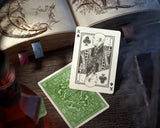 Harry Potter Playing Cards by theory11 - Slytherin Green - Brown Bear Magic Shop